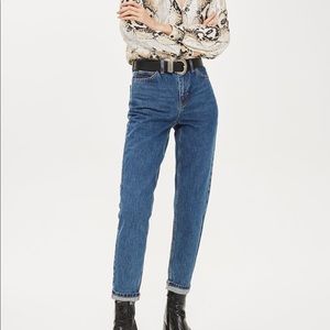 Topshop mom jeans